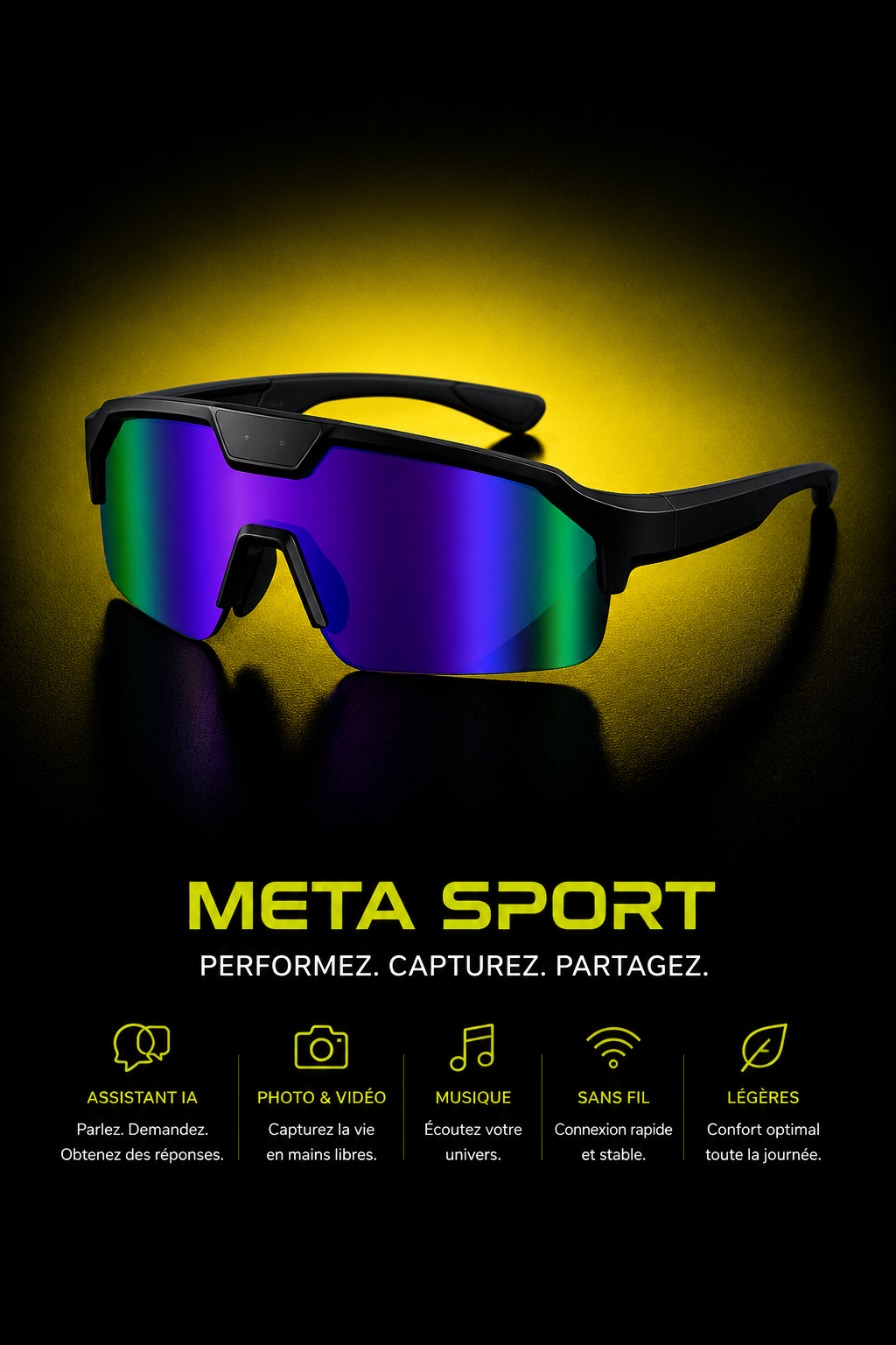 Lunette IA - Meta Sport