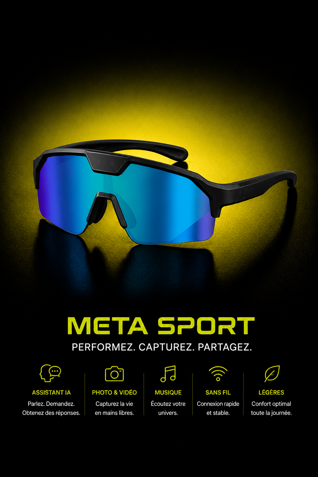 Lunette IA - Meta Sport